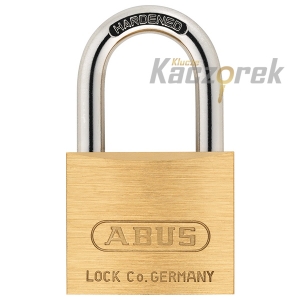 Kłódka Abus 404 - 719/60 - kłódka pałąkowa mosiężna - blister
