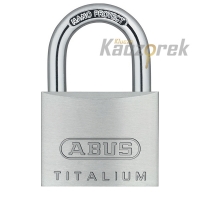 Kłódka Abus 418 - 727TI/50 - kłódka pałąkowa aluminiowa TITALIUM - blister