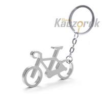 Brelok do kluczy 009 - rower - srebrny