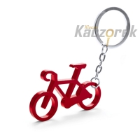 Brelok do kluczy 010 - rower - czerwony