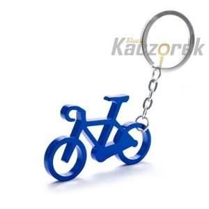 Brelok do kluczy 011 - rower - niebieski