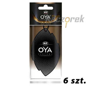 Zapach samochodowy 006 - K2 Oya - Oudy World - 6 szt.