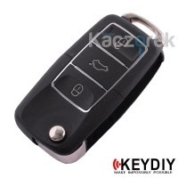 Keydiy 404 - B01-3 Lux Czarny - klucz surowy