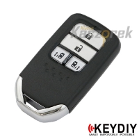 Keydiy 618 - ZB10-4 (Slide Door) - klucz surowy - pilot