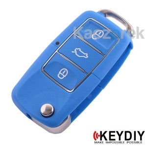 Keydiy 406 - B01-3 Lux Niebieski - klucz surowy