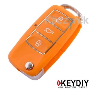 Keydiy 408 - B01-3 Lux Pomarańczowy - klucz surowy