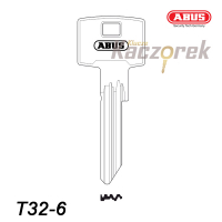 Abus 033 - klucz surowy - do wkładek T32-6