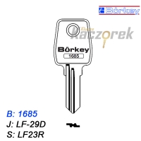 KMB054 - klucz surowy - Borkey 1685
