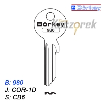 KMB009 - klucz surowy - Borkey 980
