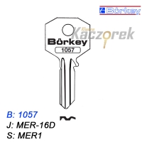 KMB011 - klucz surowy - Borkey 1057