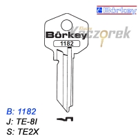KMB014 - klucz surowy - Borkey 1182