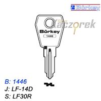 KMB021 - klucz surowy - Borkey 1446