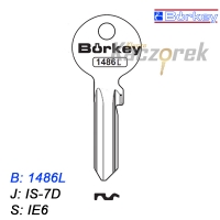 KMB022 - klucz surowy - Borkey 1486L