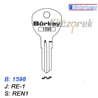 KMB024 - klucz surowy - Borkey 1598