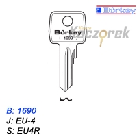 KMB026 - klucz surowy - Borkey 1690