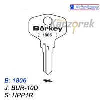 KMB032 - klucz surowy - Borkey 1806