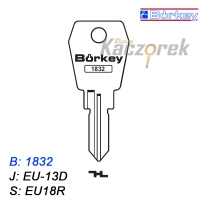 KMB034 - klucz surowy - Borkey 1832
