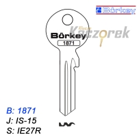 KMB035 - klucz surowy - Borkey 1871