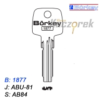 KMB036 - klucz surowy - Borkey 1877