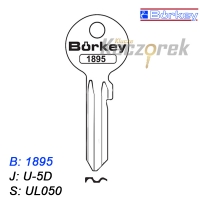 KMB038 - klucz surowy - Borkey 1895