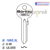 KMB040 - klucz surowy - Borkey 1895,5L