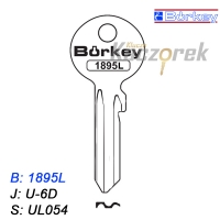 KMB041 - klucz surowy - Borkey 1895L