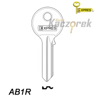 Expres 126 - klucz surowy mosiężny - AB1R