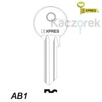 Expres 002 - klucz surowy mosiężny - AB1