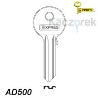 Expres 003 - klucz surowy mosiężny - AD500