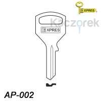 Expres 049 - klucz surowy mosiężny - AP-002
