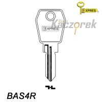 Expres 128 - klucz surowy mosiężny - BAS4R