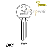 Expres 129 - klucz surowy mosiężny - BK1