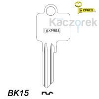 Expres 004 - klucz surowy mosiężny - BK15