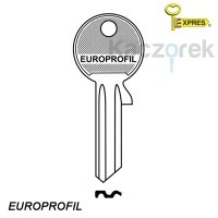 Expres 014 - klucz surowy mosiężny - Europrofil okrągły - GDA1