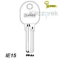 Expres 016 - klucz surowy mosiężny - IE15