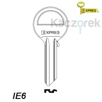 Expres 018 - klucz surowy mosiężny - IE6