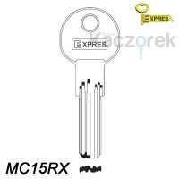 Expres 024 - klucz surowy mosiężny - MC15RX