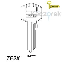Expres 047 - klucz surowy mosiężny - TE2X