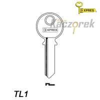 Expres 135 - klucz surowy mosiężny - TL1