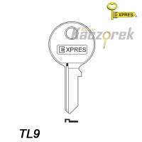 Expres 064 - klucz surowy mosiężny - TL9