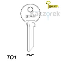 Expres 028 - klucz surowy  mosiężny - TO1