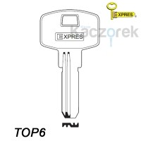 Expres 029 - klucz surowy mosiężny - TOP6