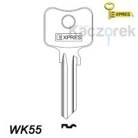 Expres 037 - klucz surowy mosiężny - WK55