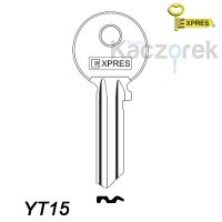 Expres 041 - klucz surowy mosiężny - YT15