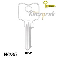 Expres 051 - klucz surowy mosiężny - W235