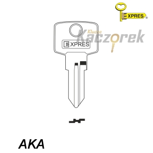 Expres 078 - klucz surowy mosiężny - AKA