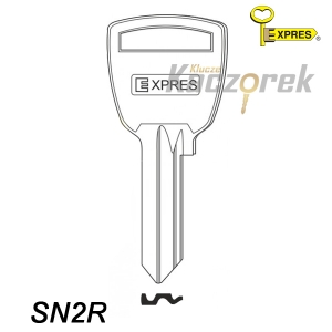 Expres 063 - klucz surowy mosiężny - SN2R