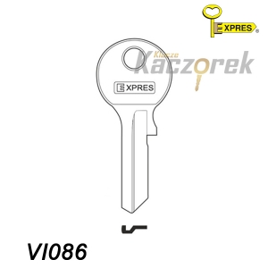 Expres 138 - klucz surowy mosiężny - VI086