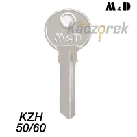Mieszkaniowy 133 - klucz surowy mosiężny - M&D KZH 50/60/70 lewy