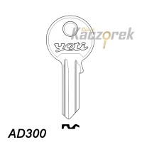 Mieszkaniowy 032 - klucz surowy mosiężny - Yeti AD300